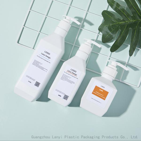 пластиковый насос шампуня 350ml разливает по бутылкам для сливк тела лосьона