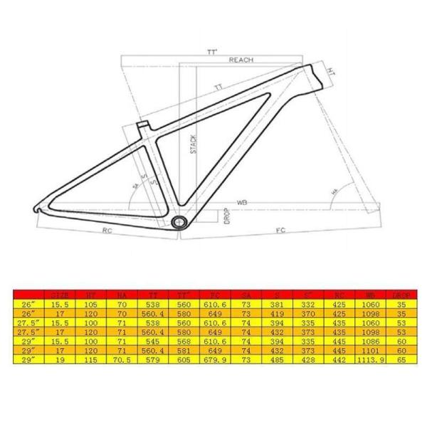 Toray T700 Mtb Carbon Bike , DECK6.0 Sava Carbon Mountain Bike