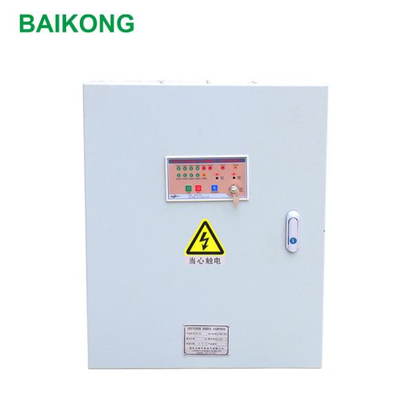 Dual Power Supply Fire Fan Electrical Distribution Cabinet Single Speed IP30