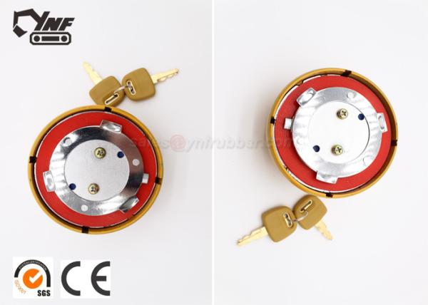 Yellow Color Excavator Components / SH Diesel Fuel Tank Cover YNF02222