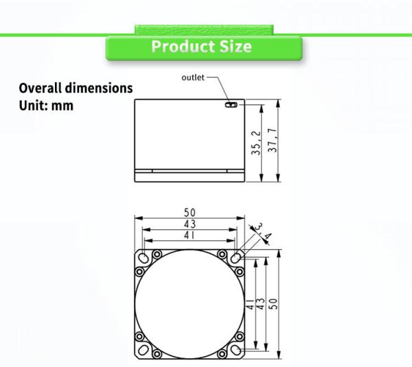 UBTP300Y Small North Seeker Fiber Optic Gyroscope Sensor for Industrial Navigation ≤6W