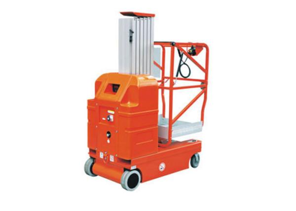 AMWP-1000 Single Mast Self-propelled Aerial Work Platform Lift Capacity 150Kg