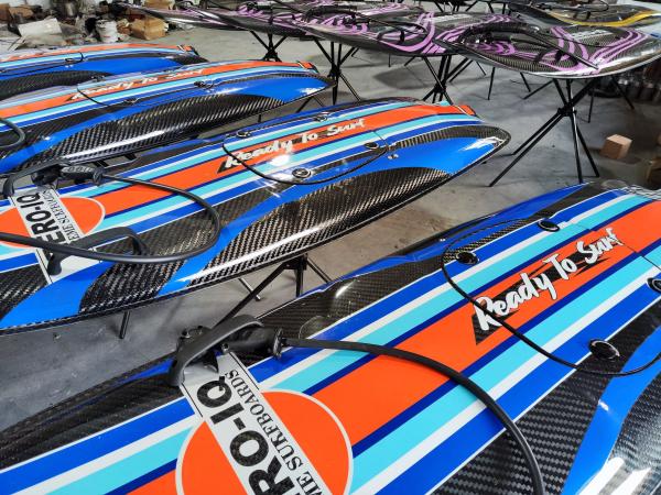 Jetfly Carbon Fiber Gas Powered Surfboard Unisex for Lakes Rivers Electric Jet Efoil