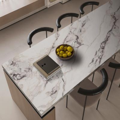 White Glazed Porcelain Tile With 0.05% Water Absorption 6mm Frost Resistance 1600*3200mm