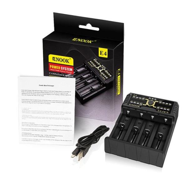 Smart Multi Battery Charger DC 3.6V / 3.7V 18650 Rechargeable Battery Charger