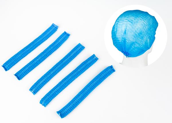 Disposable PP Non Woven Strip Clip Cap Bouffant Head Cover Hair Net
