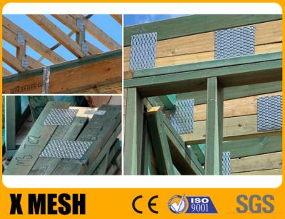 ASTM A 924 Standard Gang Nail Plates used to protect wiring that is passing through a stud