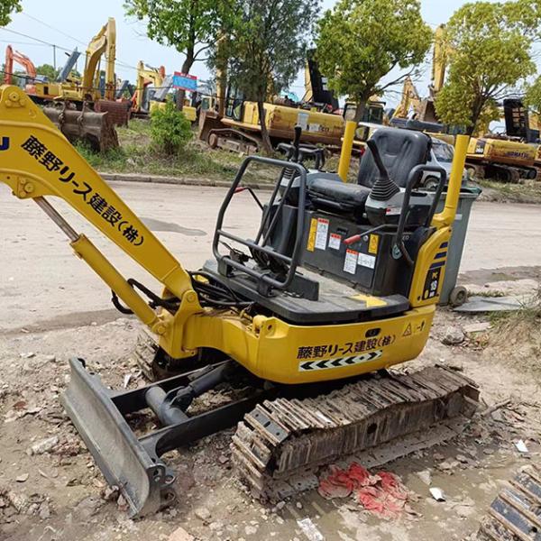 Mini Used Excavator Equipment Komatsu PC18 PC18MR PC18MR-3 1.8 Ton Micro Trencher Hole Machine Digger