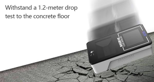 A Portable  2.4 Inch Screen 1D/2D Barcode Scanner 4G Cat1 Qr Code Reader  Barcode Scanner 2D Bar Code Reader