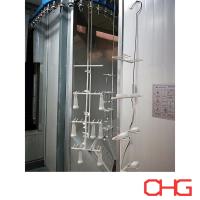 Ligne de peinture humide au lubrifiant de verre avec données techniques personnalisées et équipement de guidage Installation pour la réduction du frottement