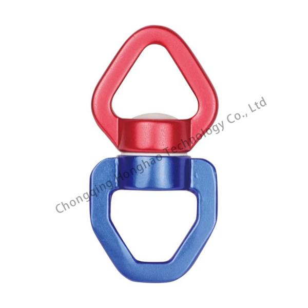 Connecteur pivotant pour accoudoirs de yoga aérien en alliage d'aluminium pour l'entraînement en suspension extérieure