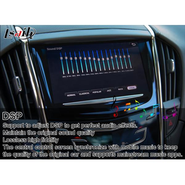 Multimedia Video Interface for Cadillac ATS XTS SRX CUE with YouTube, NetFlix, Waze with Wireless CarPlay