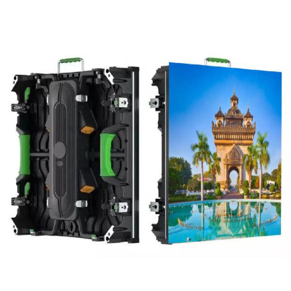 Giant Series Rental LED Sign 3840Hz Refresh Removable Power Box for Stunning Visuals in 500x500mm/500x1000mm Cabinet Size