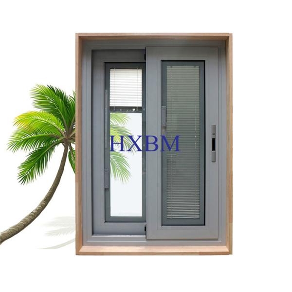Рамка сползая Windows хорошей герметичности алюминиевая с двойным остеклением для рынка Австралии