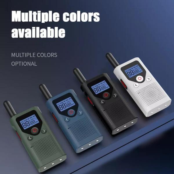 2024 New Arrival Mini CD18P License-free Walkie-talkie 2W 0.5W Two Way Radio for Clear Communication