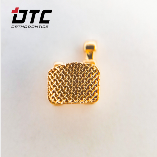 CE Certified DTC Orthodontic Dental Roth MBT Golden Delicate Series Brackets with Hooks Machinery Power Source