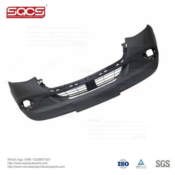 Mercedes Sprinter W907 W910 OE 9108858100 9108850000 Front Bumper With Bolt-On Attachment Type Black Paint Code Fog Light Hole