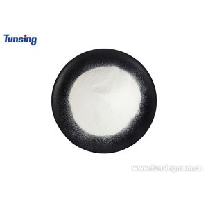 0-80μm & 80-170μm PES Polyester Powder Hot Melt Adhesive with 105-115℃ Melting Point and Washing Resistant 60°C/72H for Sublimation Screen Printing