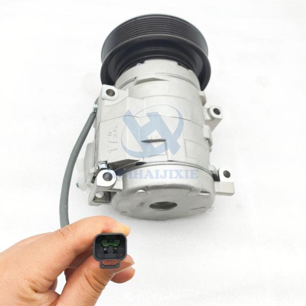 3050325 305-0325 Excavator Engine Parts AC Compressor For Cat 324D 325D 330D 345C