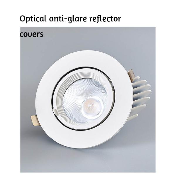 30W LED COB Ceiling Recessed Downlight 6000K for Store Lighting Agi32 Layout Service