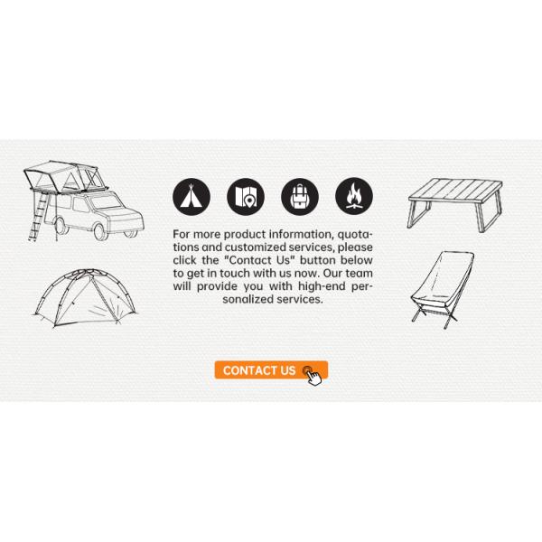 Gas Strut Hardshell Van Roof Tent Telescopic Ladder PU Coated 3000mm