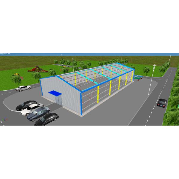 Prefabricated Steel Warehouse Building for Food Factory