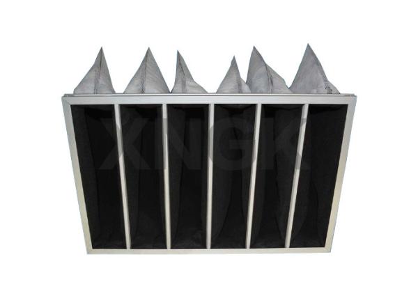 Activated Carbon Pocket Air Filter Oder Remove Large Dust Holding Capacity