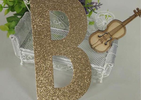 Birthday Party Decorations Kids Glitter Paper Letters Paper Cutting Alphabet