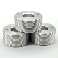 Polished CNC Stainless Steel Parts Circular Thread Rolling Dies Silver