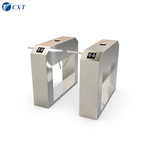 304 Stainless Steel Tripod Turnstile Gate 1200x280x980mm DC24V