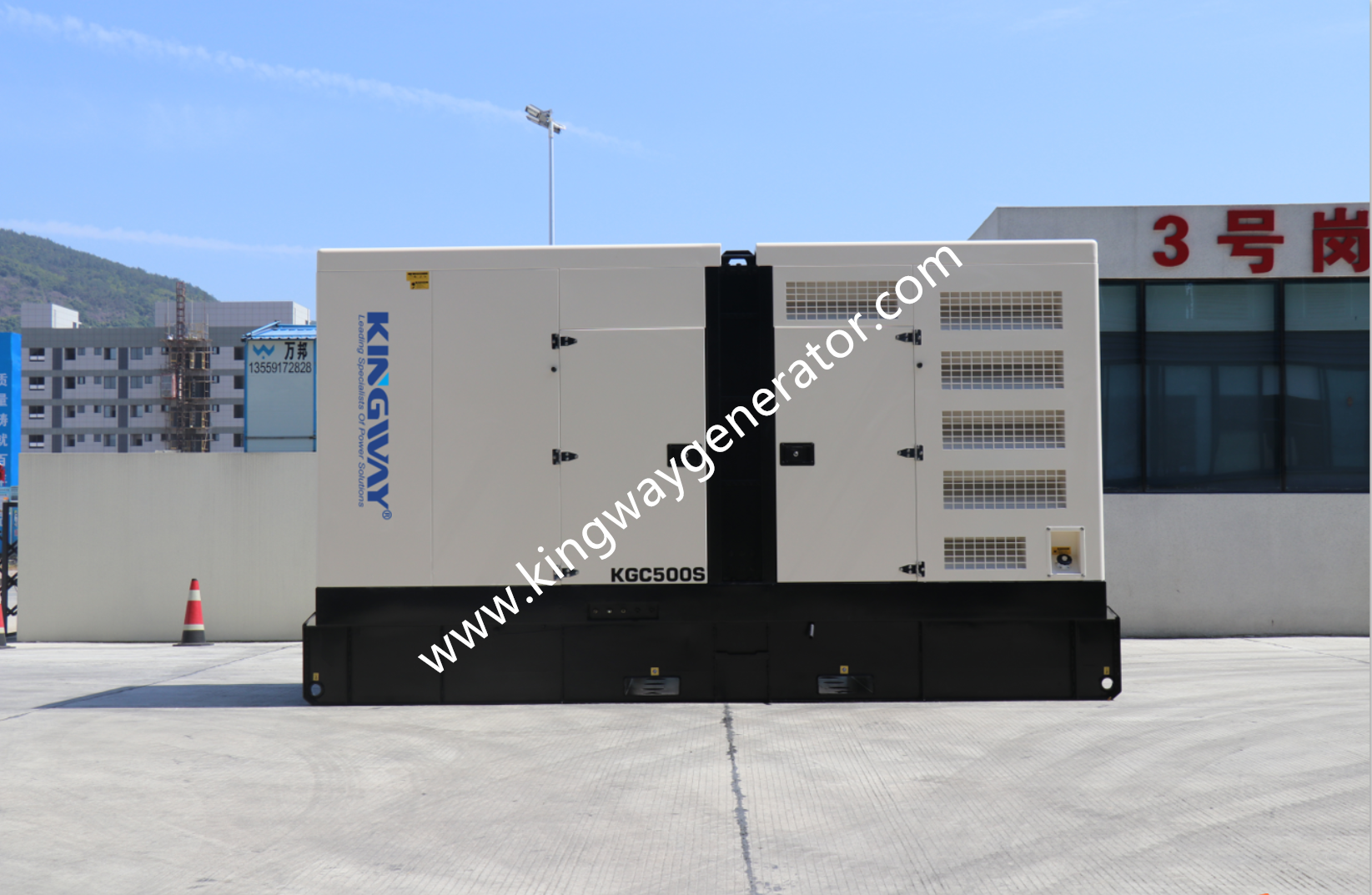 Набор генератора DG Kingway 250KVA 200KW молчаливый приведенный в действие двигателем VOLVO
