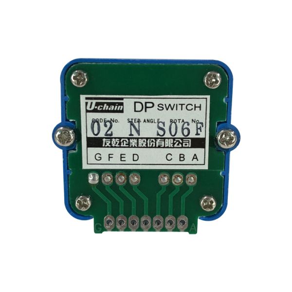 U-Chain Rotary Switch Selector 01J 01N  02J 02N 4QN 21N Taiwan Band Switch Digital Code DP Series