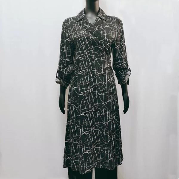 32S 100 Lyocell Tencel Stretch Twill Carded Ladies Cool Trench Coat