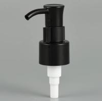 28/410  Dispenser Oil Pump Black White Plastic Lotion Pump With Clip