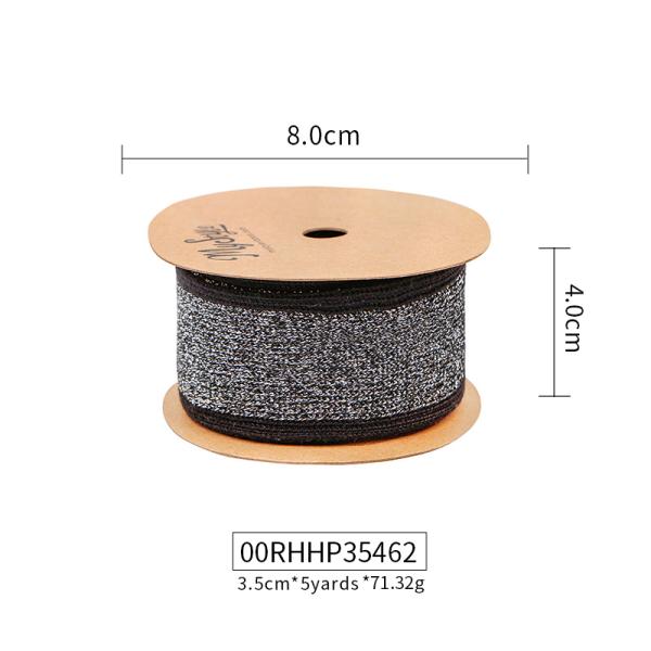 2.6cm Width MSD 2023 Supply Striped Knit Jacquard Ribbon Featured Clothing Accessories