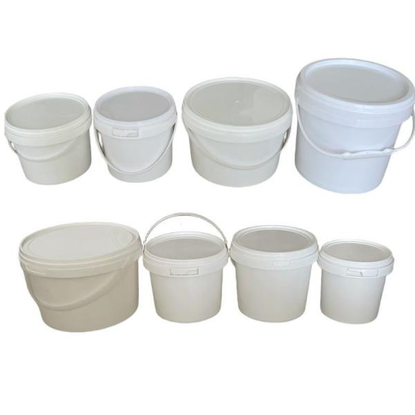 1 Gallon Food Grade Plastic Bucket Stronger and Convenient for Milk Storage