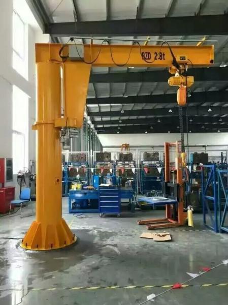 Slewing Electric Jib Crane 3000kg Height 3m Free Standing