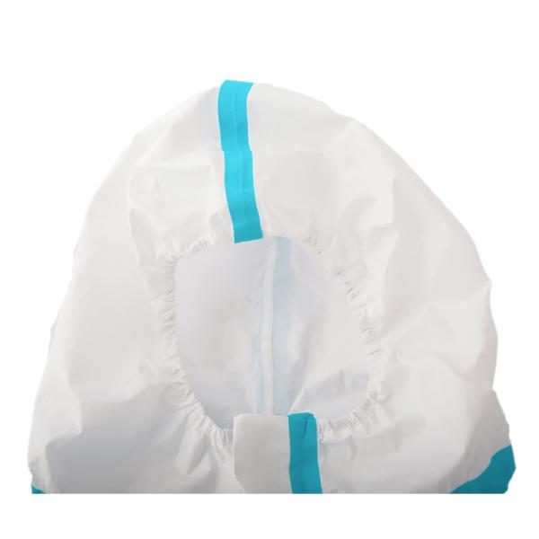 High Permeability Medical Protective Clothing Work Coverall Adjustable Tightness