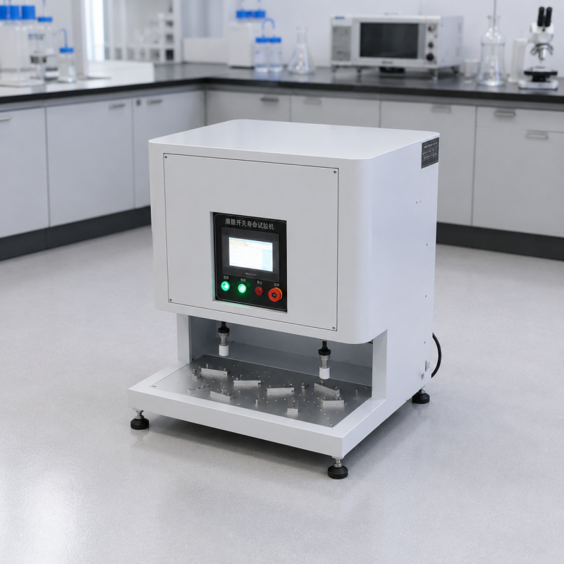 IEC 60601-2-52 Compliant Foot Switch Fatigue Testing Machine with Servo Motor Drive and Two Test Stations