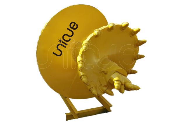 Yellow Color Soilmec Length 1200mm Drilling Augers For Earth Soil