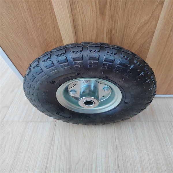 4.10 3.50-4 Pneumatic Trolley Wheels Durable Pneumatic Trolly Wheels For Baby Cart