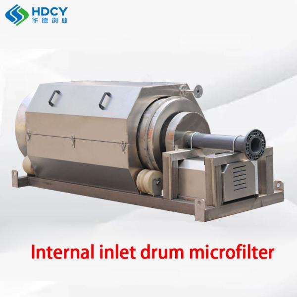 Inward Flow Rotary Drum Microfilter with Automatic Internal Flow Unit Weight 1500kg