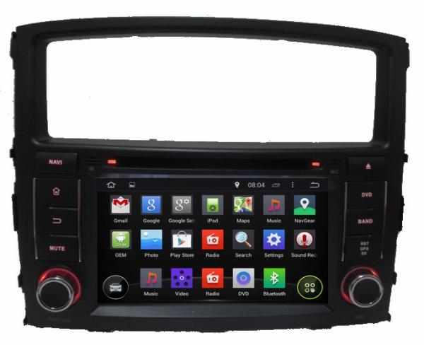 Ouchuangbo Indash Car GPS Navi Stereo System for Mitsubishi Pajero V97 /V93 2006-2011 Android 4.4 DVD Radio OCB-7059D