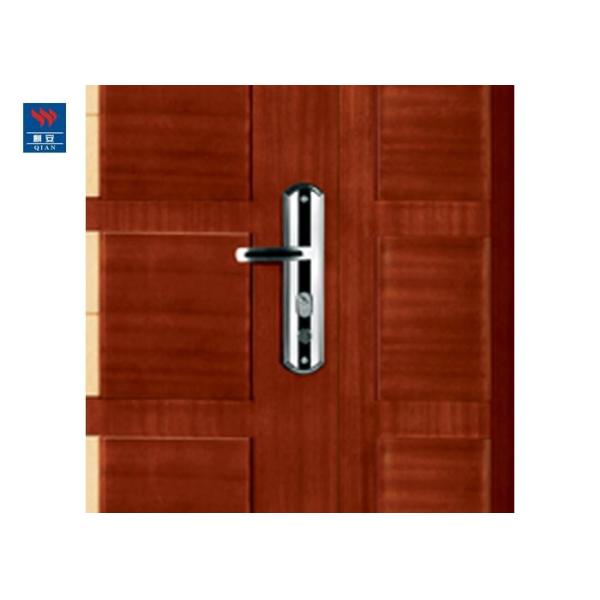 Hotel Entry Soundproof 60 Minutes UL Listed PVC Double Door Fire Rated Wood Doors