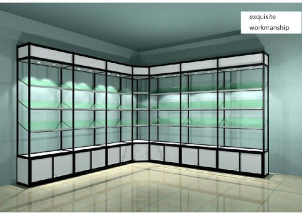 Beautiful Practical Pharmacy Display Racks For Health Care Products / Western Drug