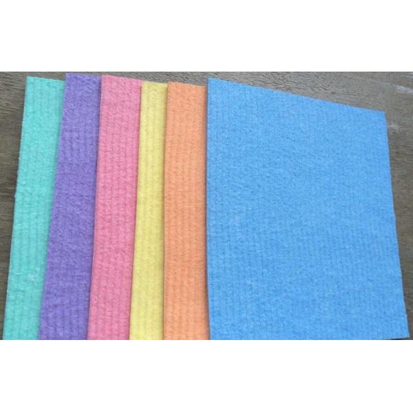 Soft Durable 100% Wood Pulp Cellulose Sponge Cloth Non Woven Wipes Super Absorbent Quick Dry