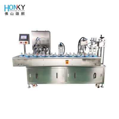 A máquina de enchimento automática de vidro da garrafa 10ml clarea o enchimento de creme da pasta