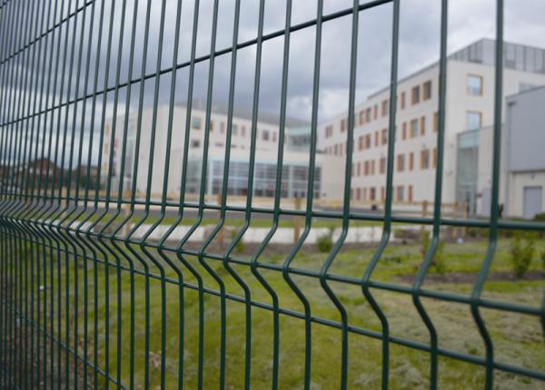Galvanized 3D 1.83x2.43m Welded Wire Mesh Fencing For Sports Field