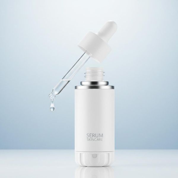 30ml PP Medical-Grade Airless Dropper Bottle with Freshness-Locking Design for Serum and Skincare