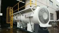 Extrudeuse à double vis en plastique Du conduit électrique, de l'alimentation en eau, du drainage, de l'égout, de la production, de la machine de fabrication d'extrusion